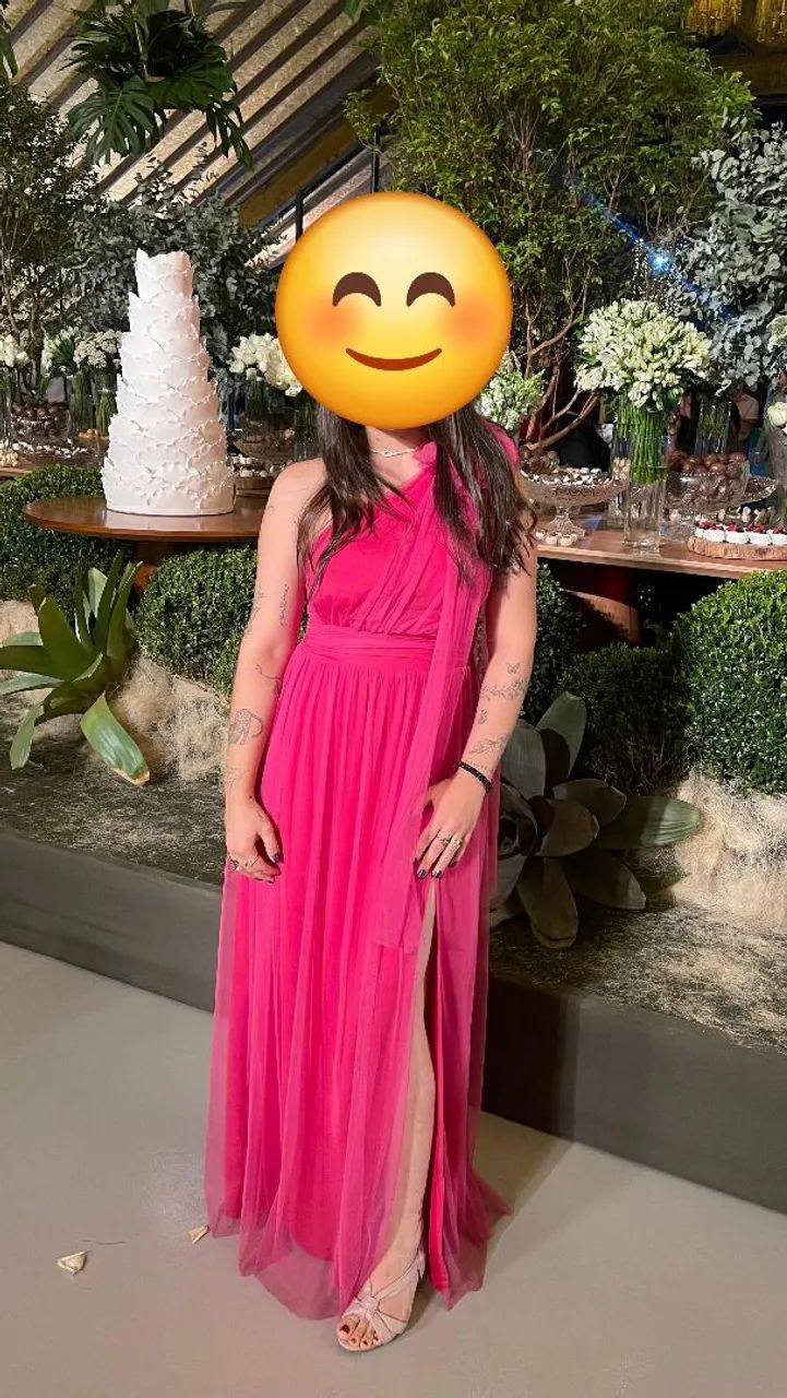 Vestido de festa pink - Foto 3