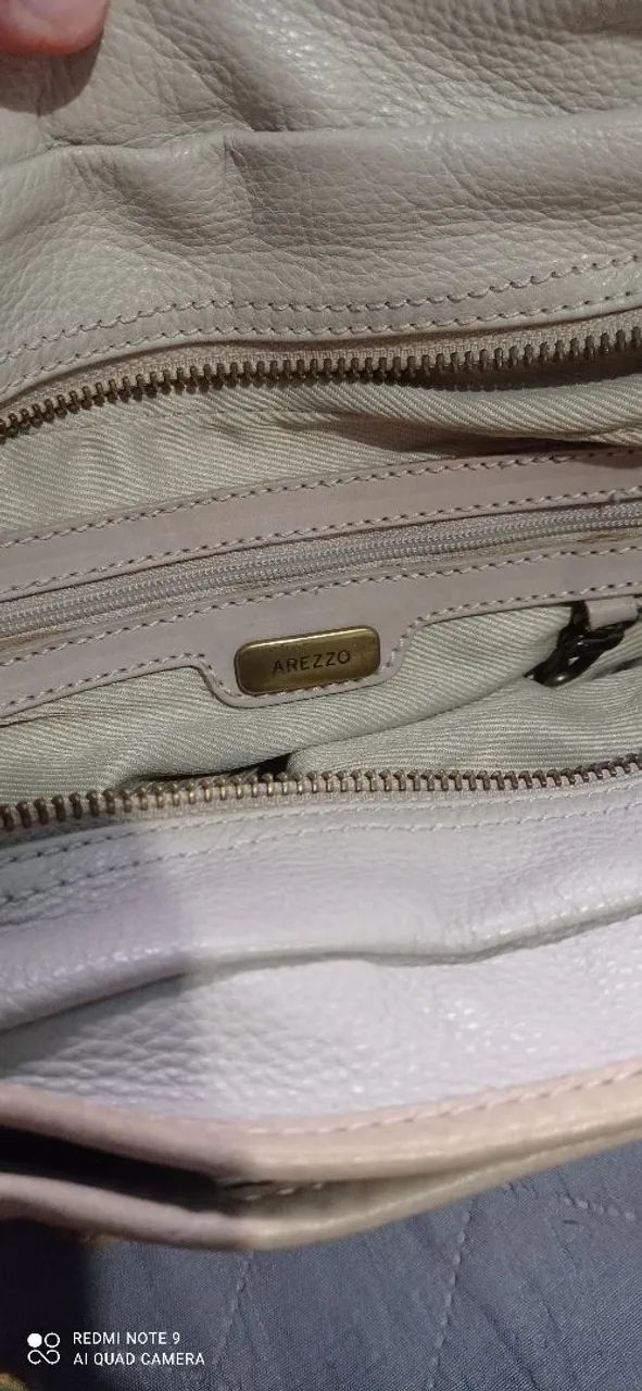 Bolsa vintage em couro Arezzo  - Foto 4