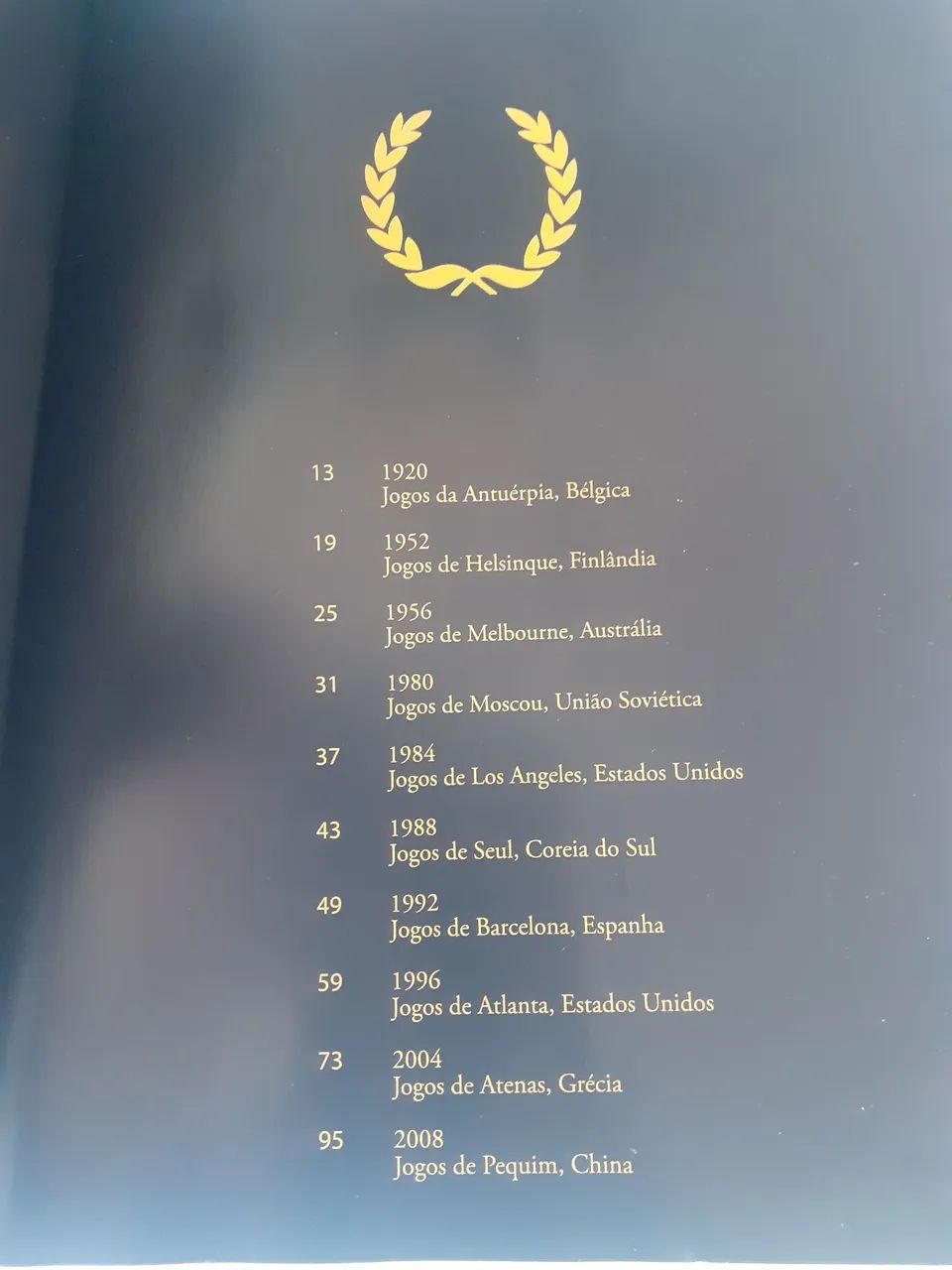 Livro de Ouro medalhas Brasil Olimpic - Foto 2