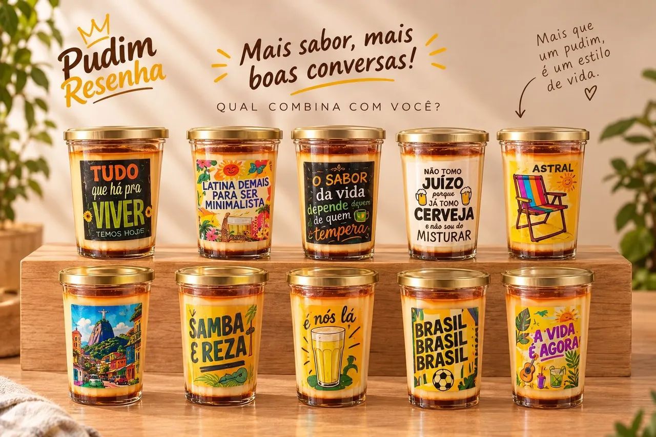 Pudim no copo americano  - Foto 2