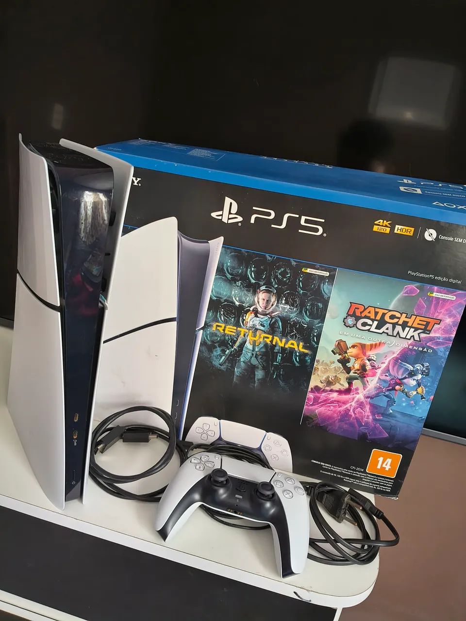Playstation 5 slim mídia digital 