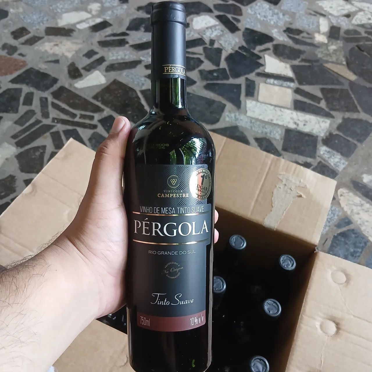 Vinho Pergola Nº1 do Brasil  - Foto 3