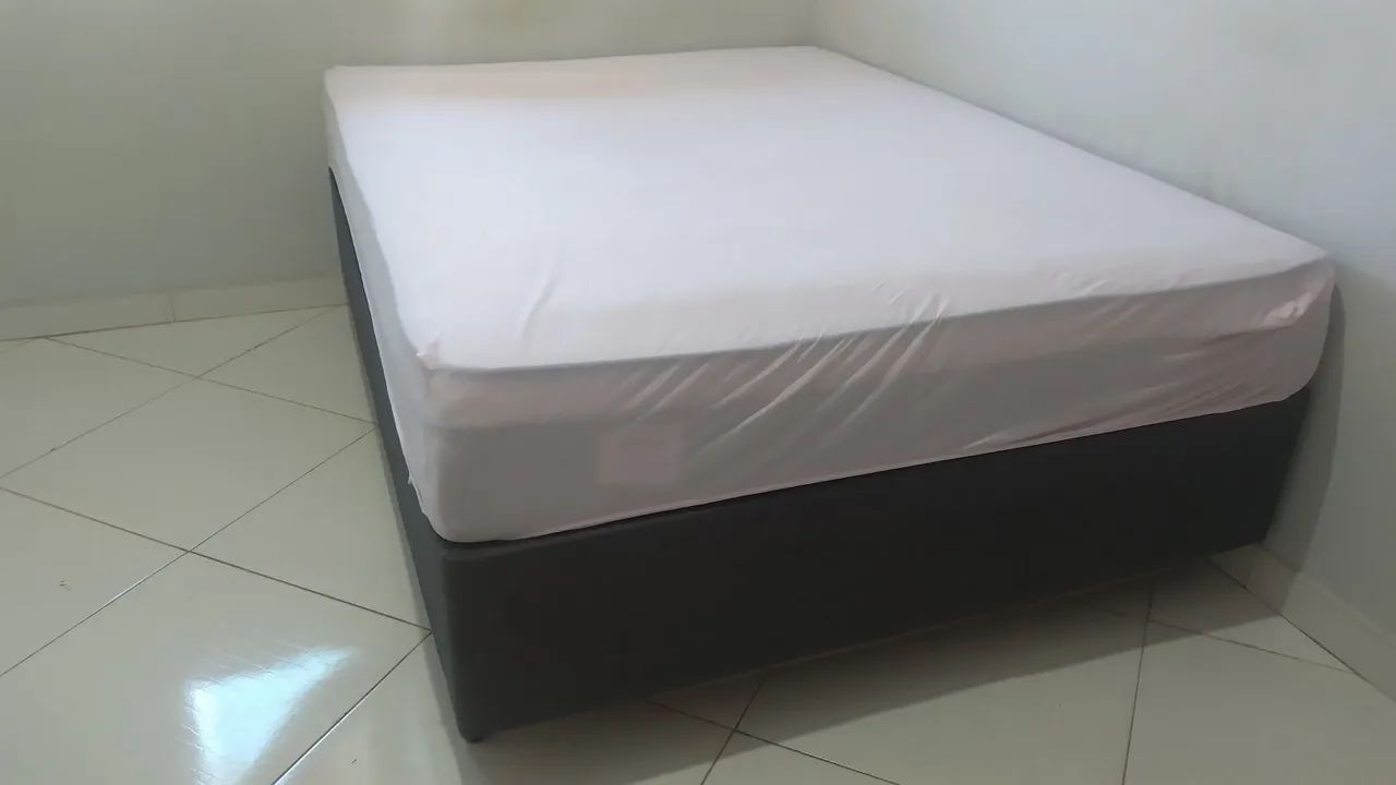 Cama box casal
