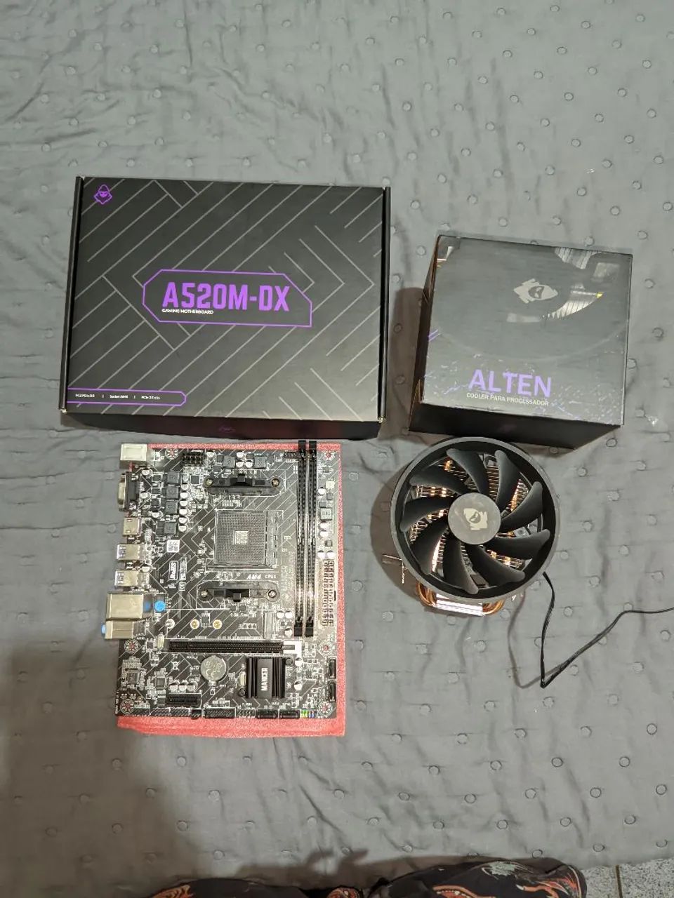 Placa Mae Mancer com Cooler