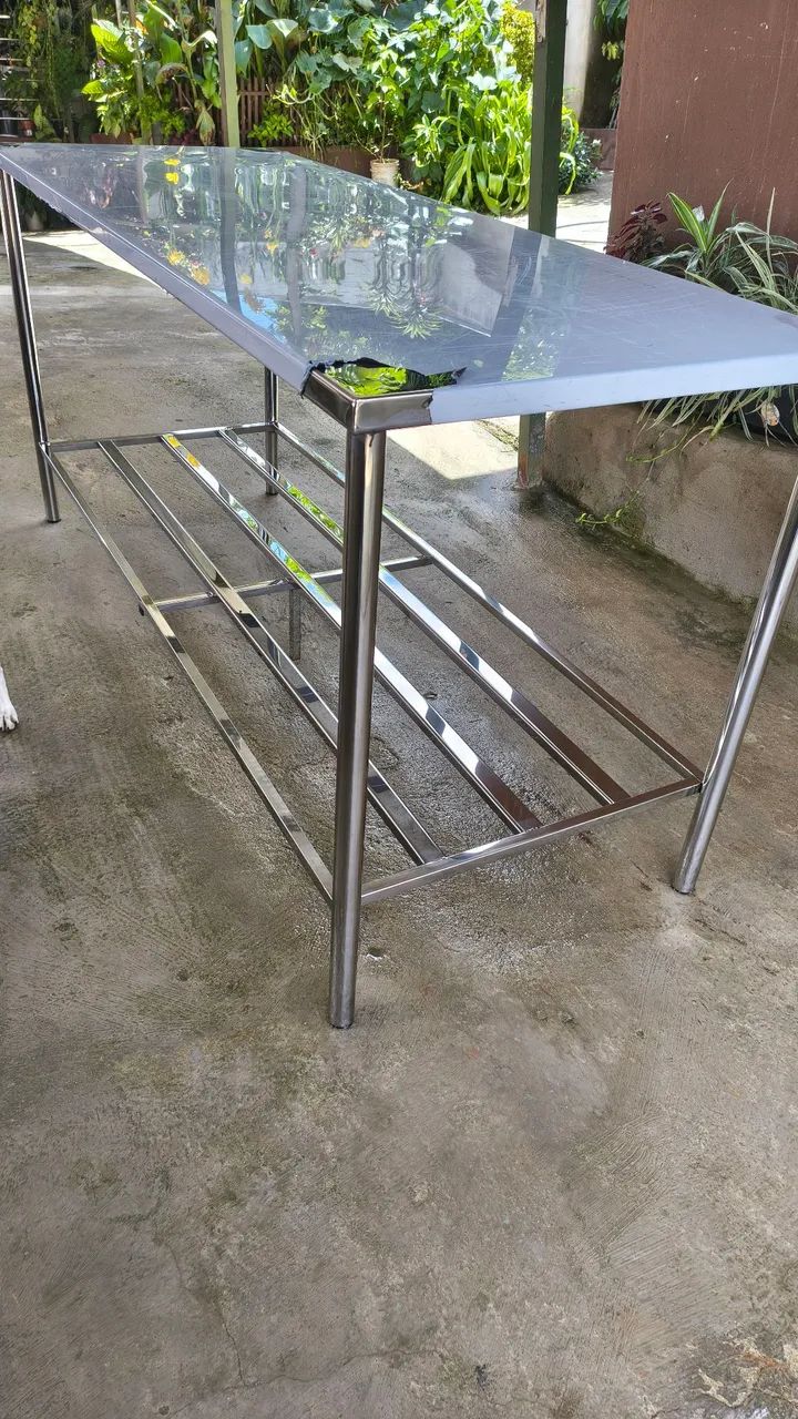 Mesa toda inox  - Foto 2