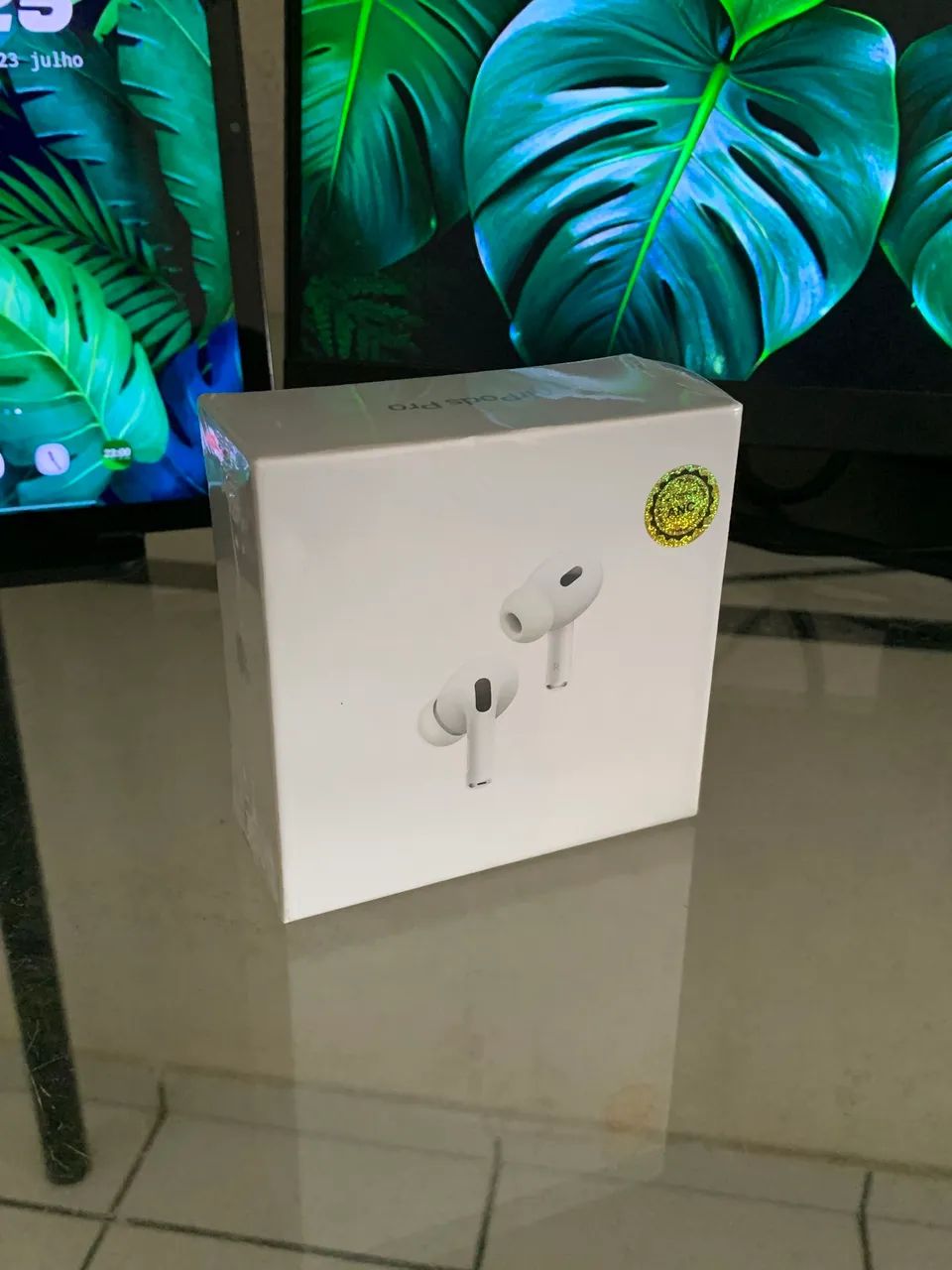 Fone Bluetooth Air Pods Gen5 novo - Foto 4