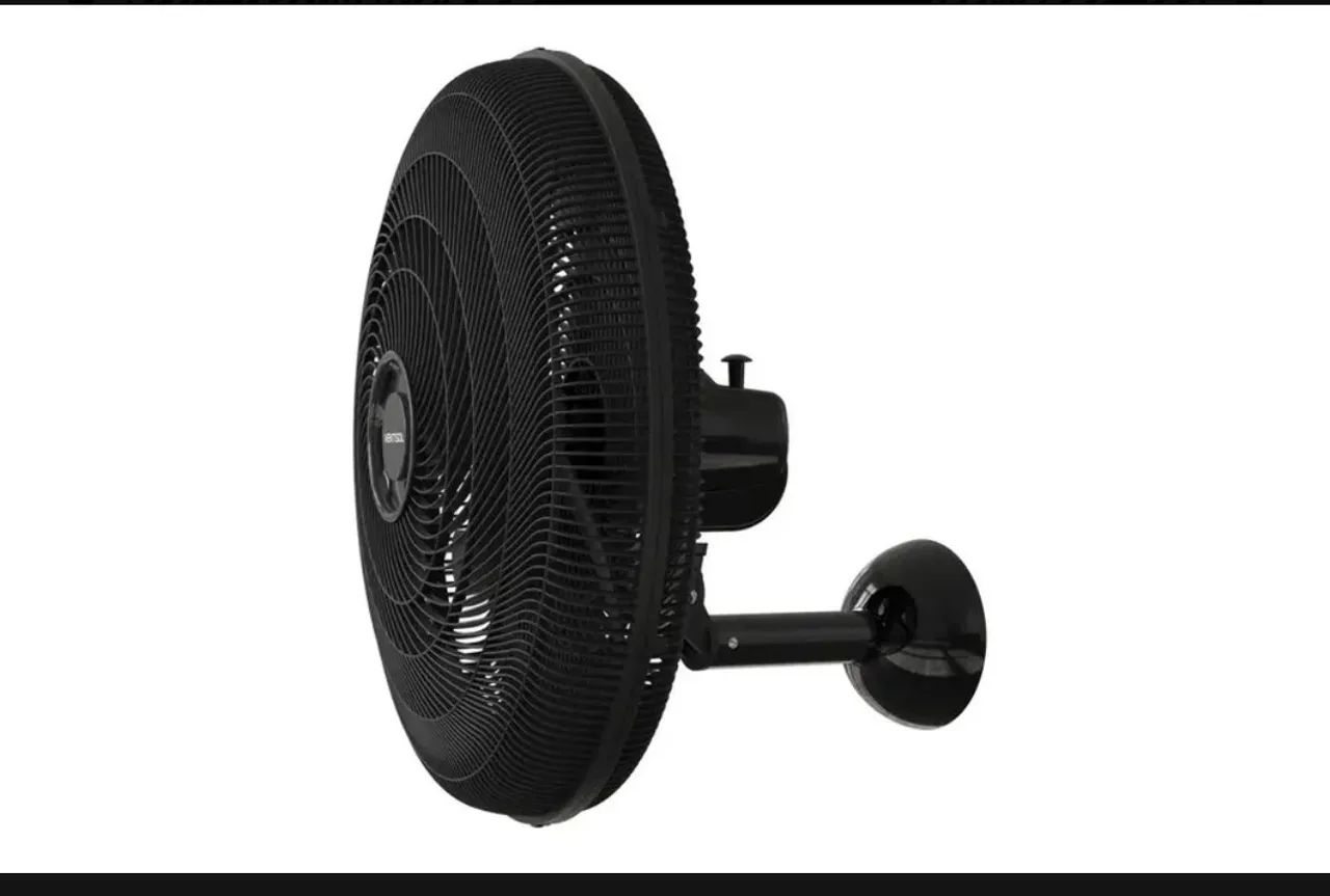Ventilador Oscilante De Parede Ventisol New 3 Pás 50cm 1300rpm Preto - Foto 4