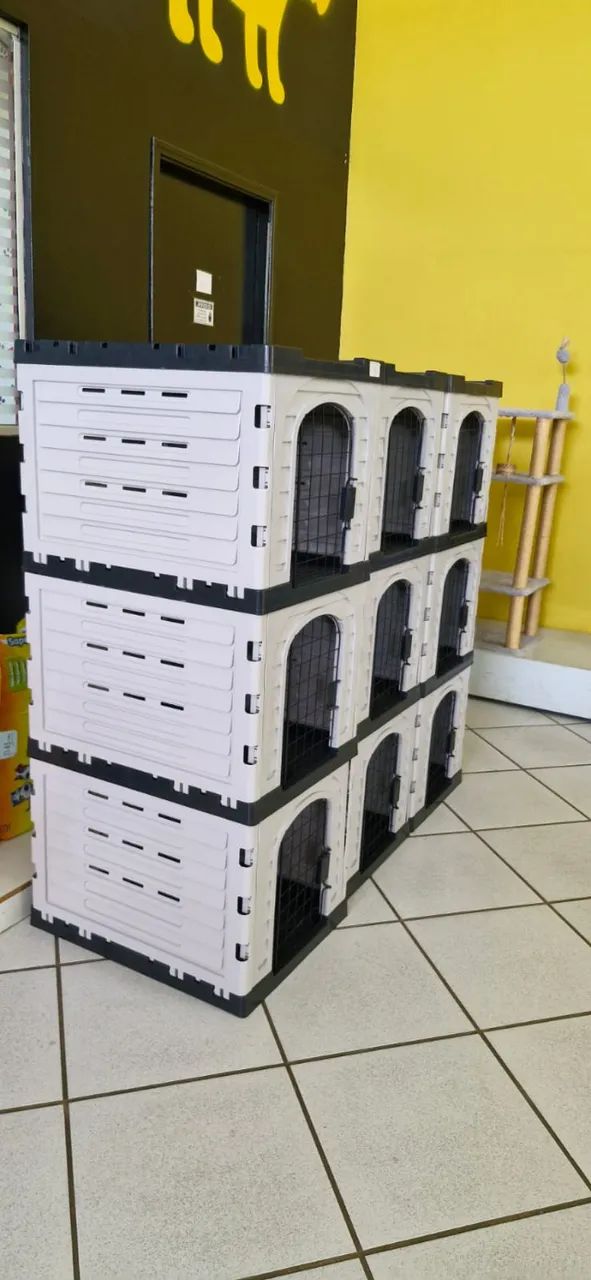 Canil Modular para Banho e Tosa Conjunto com 9 modulos - Foto 4