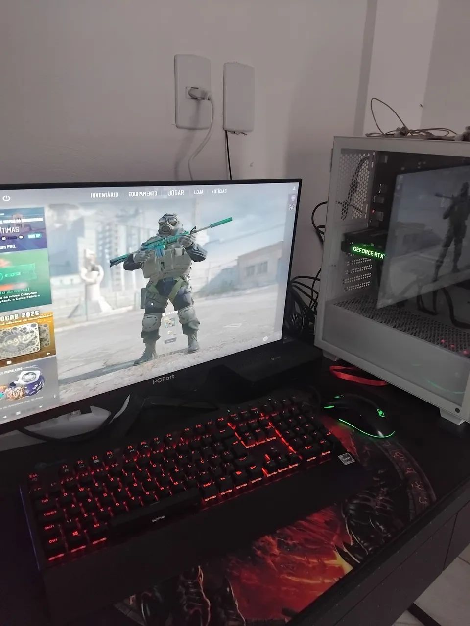 PC GPU com RTX 3060 12 GB VRAM 