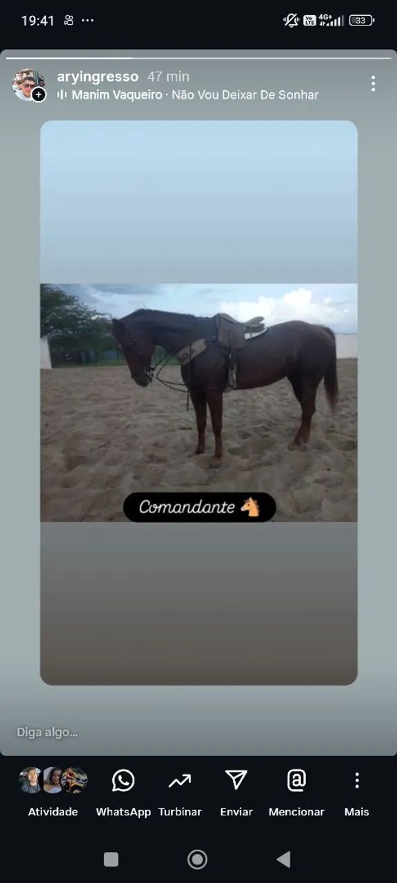 Cavalo de esquerda 