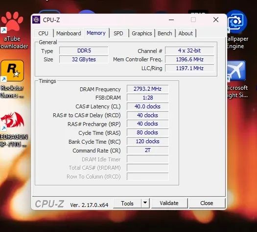 Vendo Memória Ram DDR5 32GB