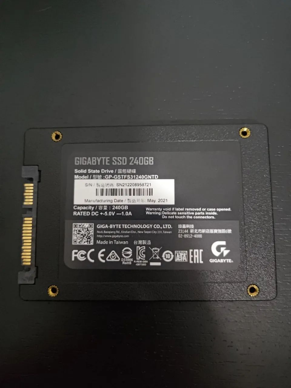 SSD GIGABYTE 240GB SATA - Foto 2