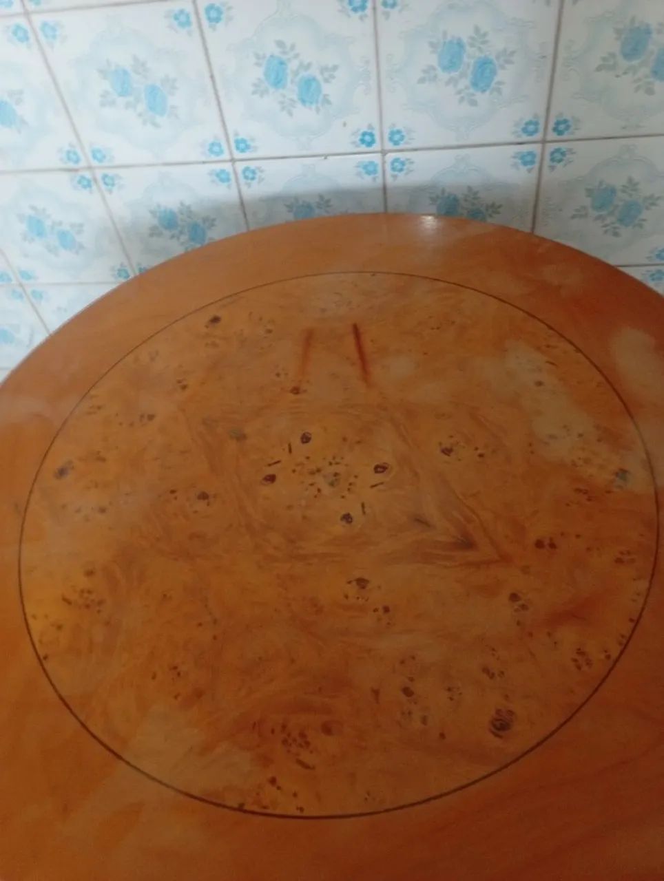 Mesa madeira maciça com prateleira  - Foto 5