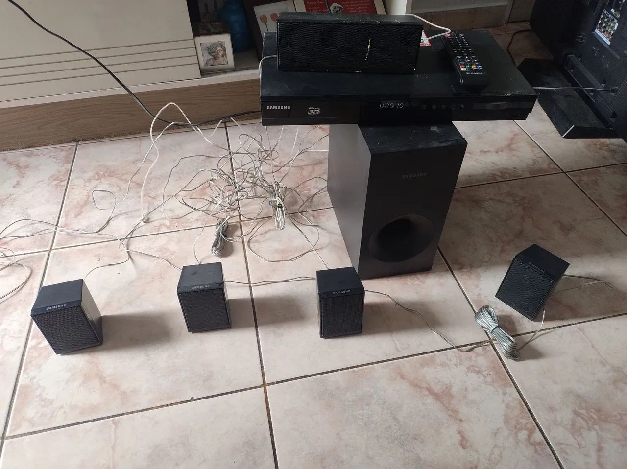 Samsung BLUE RAY 3D Funcionando Completo Aceitamos OLX PAY 