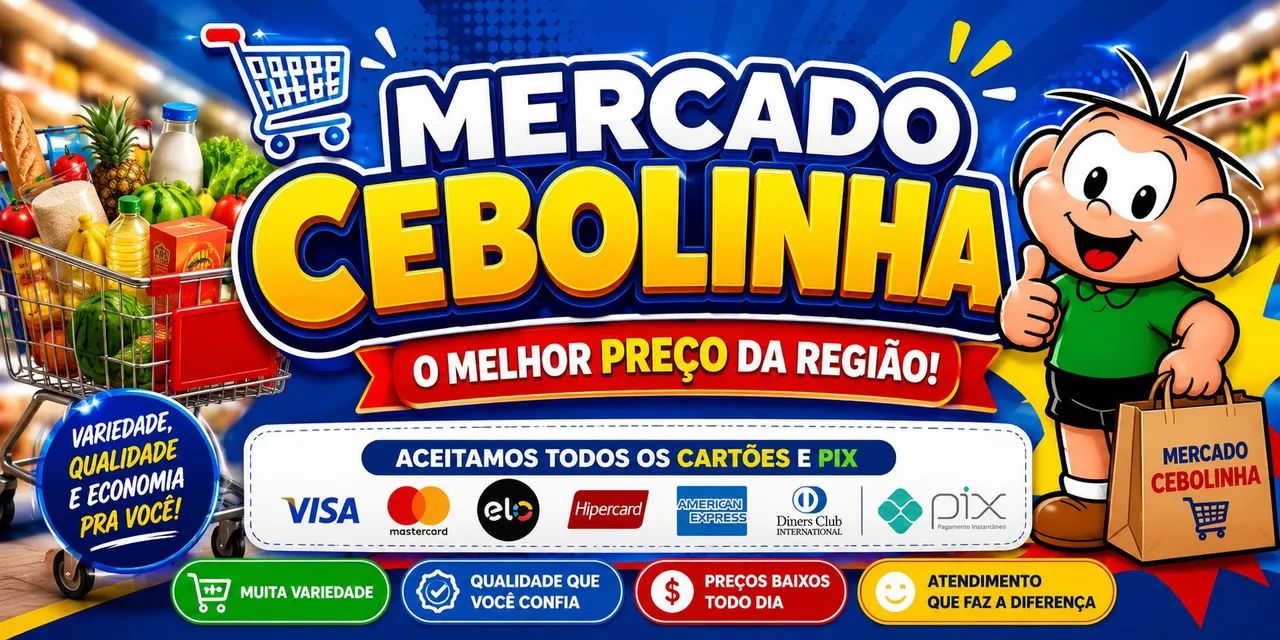 Banner para comércio 