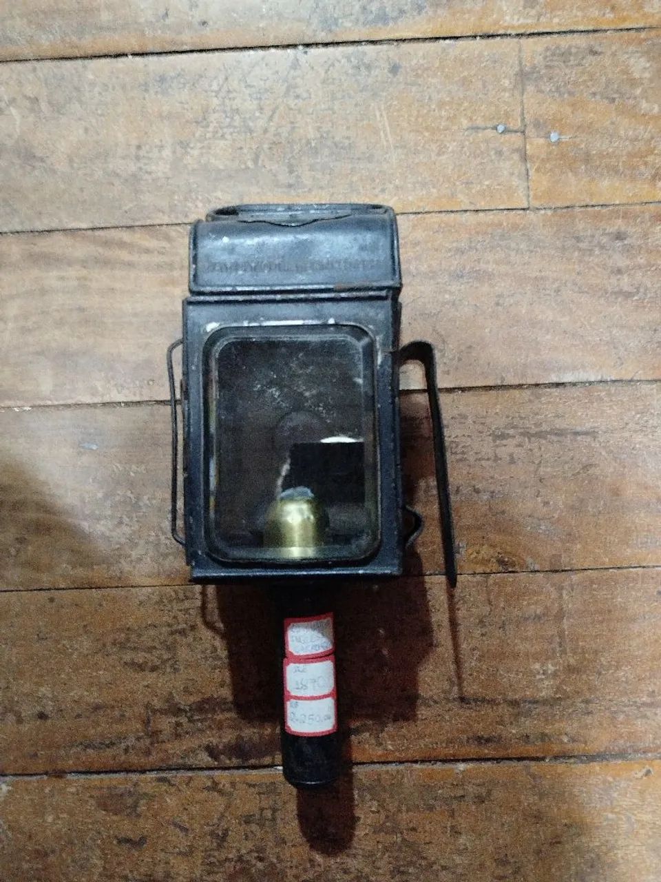 Luminária de carroagem antiga da Inglaterra 