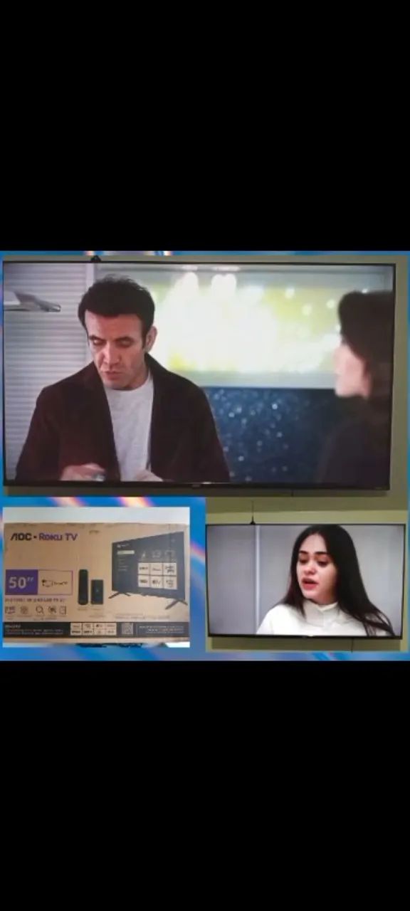 Smart Tv AOC Roku 50 Polegadas 4K - Foto 2
