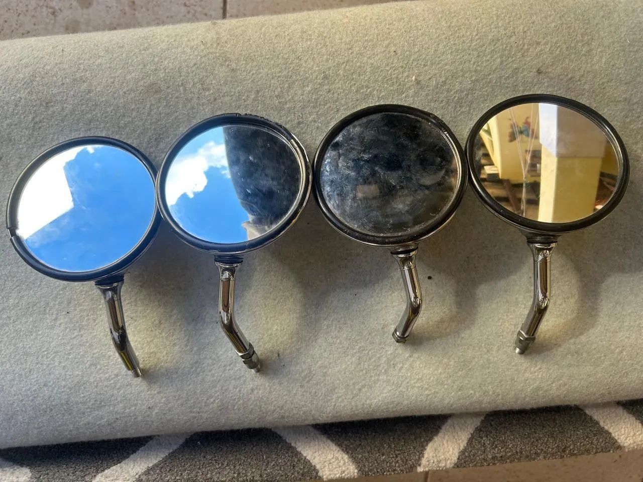 Retrovisor moto Honda shadow