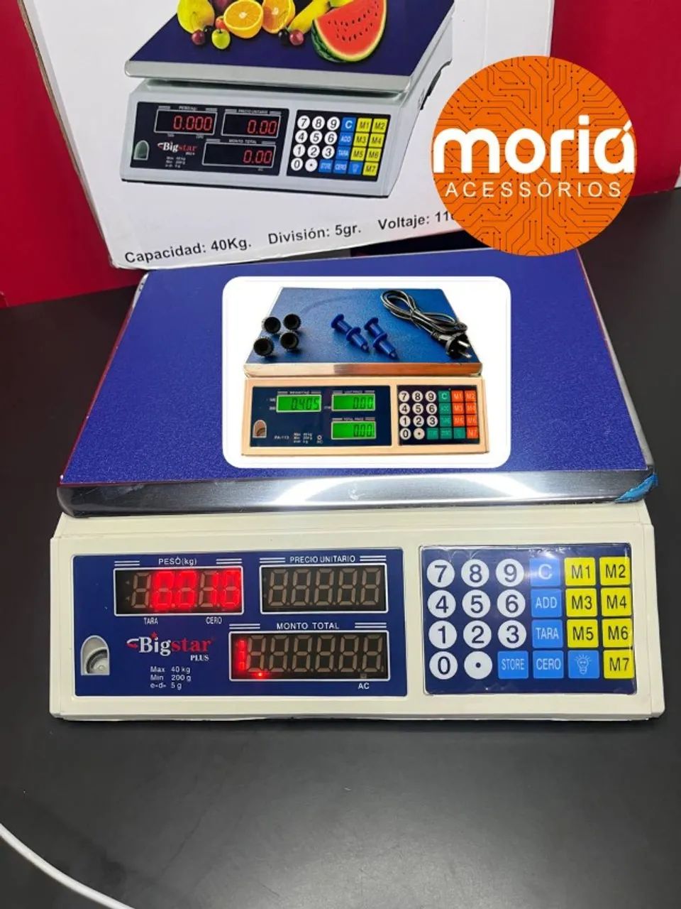Balança Comercial 40kg Digital Ideal para mercadinhos, feiras - Foto 3