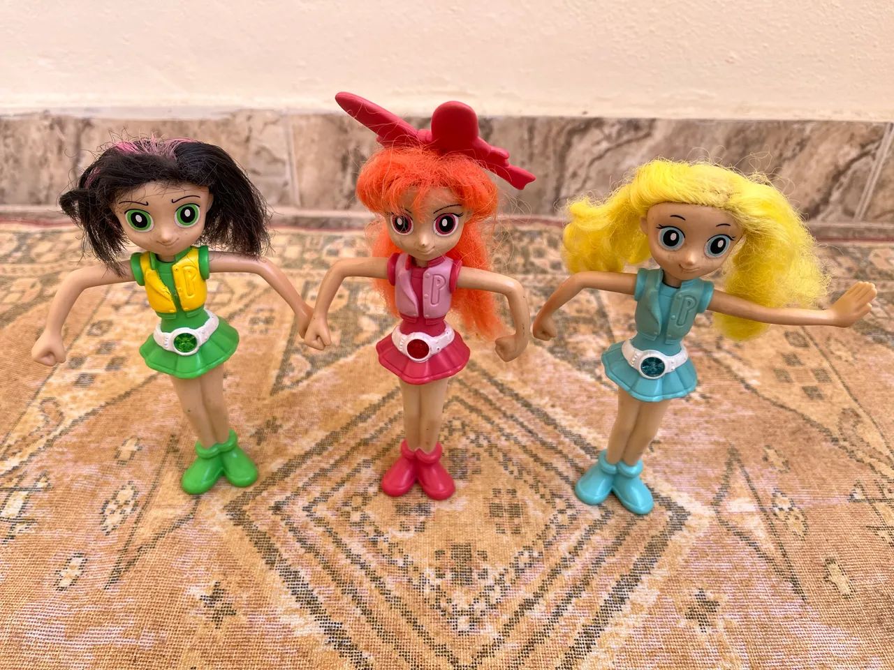 Lote Meninas Superpoderosas - Brindes McDonald?s Antigos