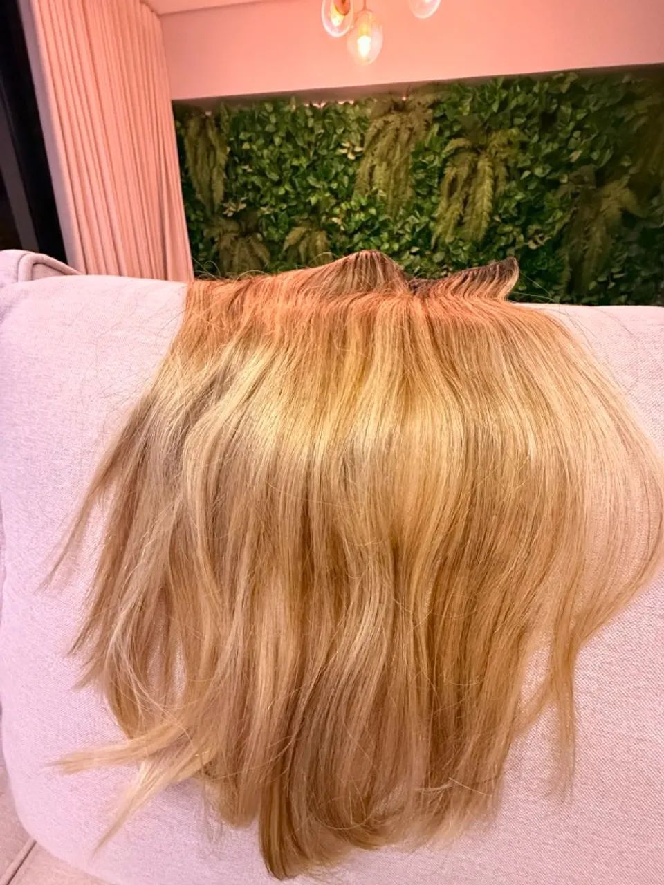 Mega hair loiro 40cm - Foto 3