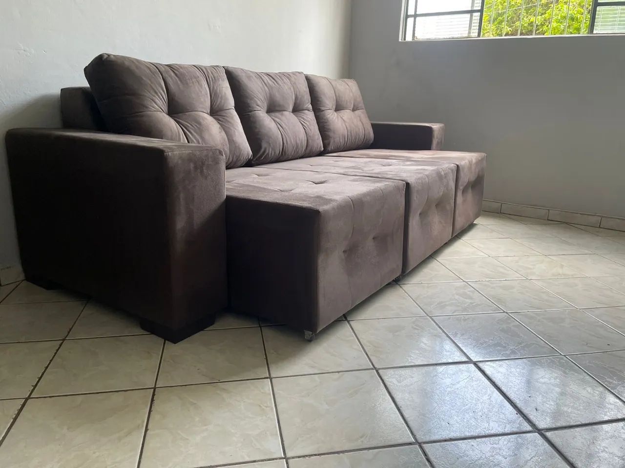 PROMOÇÃO SOFÁ 2.50 METROS RETRATIL  - Foto 5