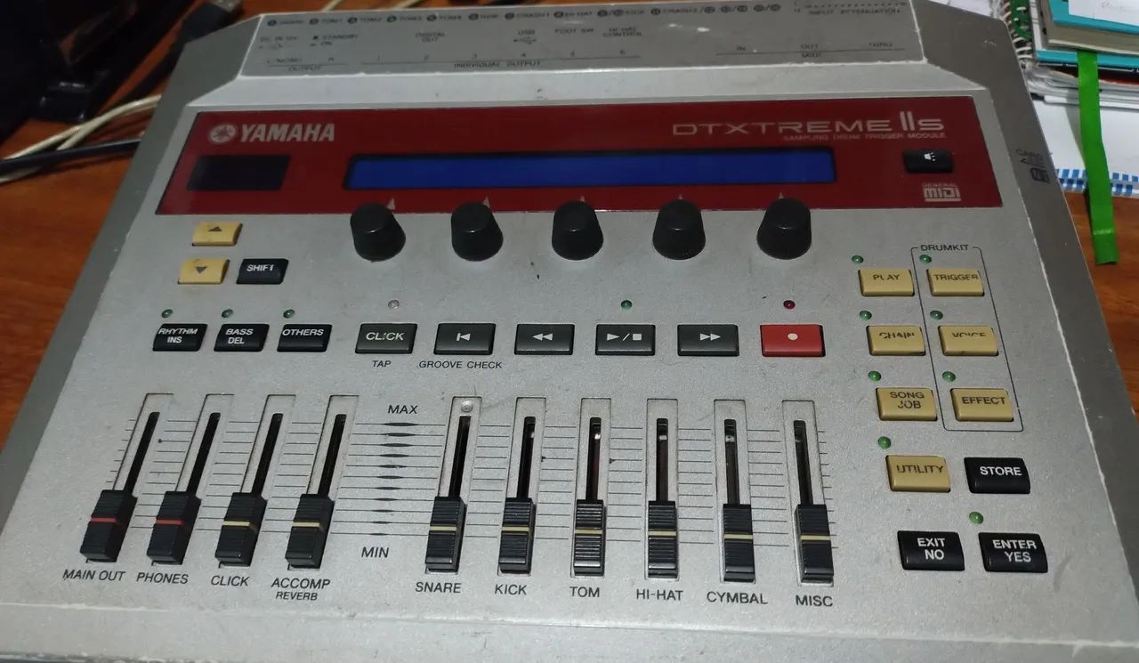 Yamaha dtxtreme2s módulo 