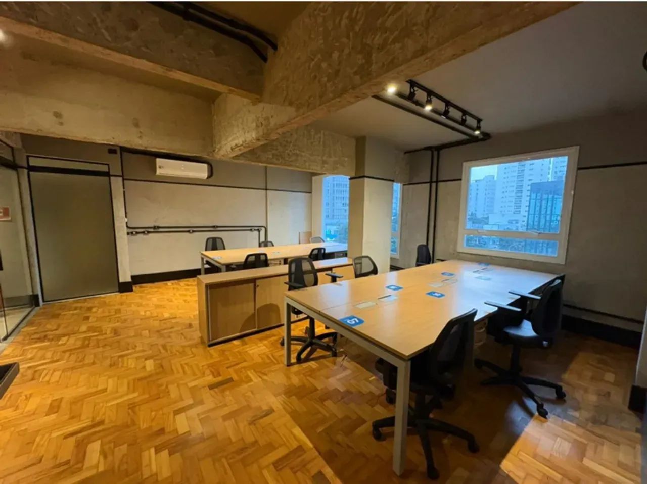 Sala comercial para alugar com mobilia na cidade jardim