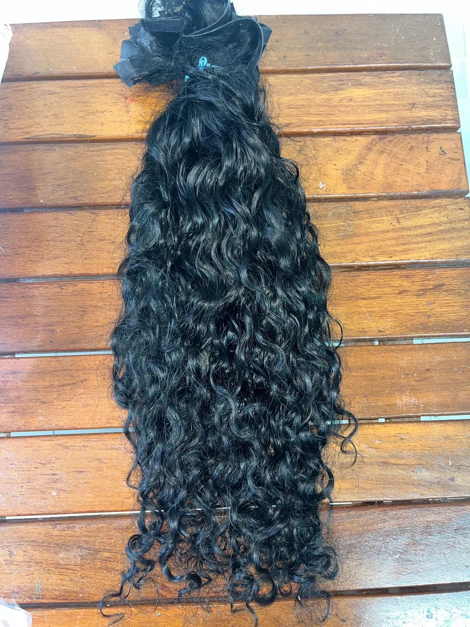 Cabelo humano cacho caipira  