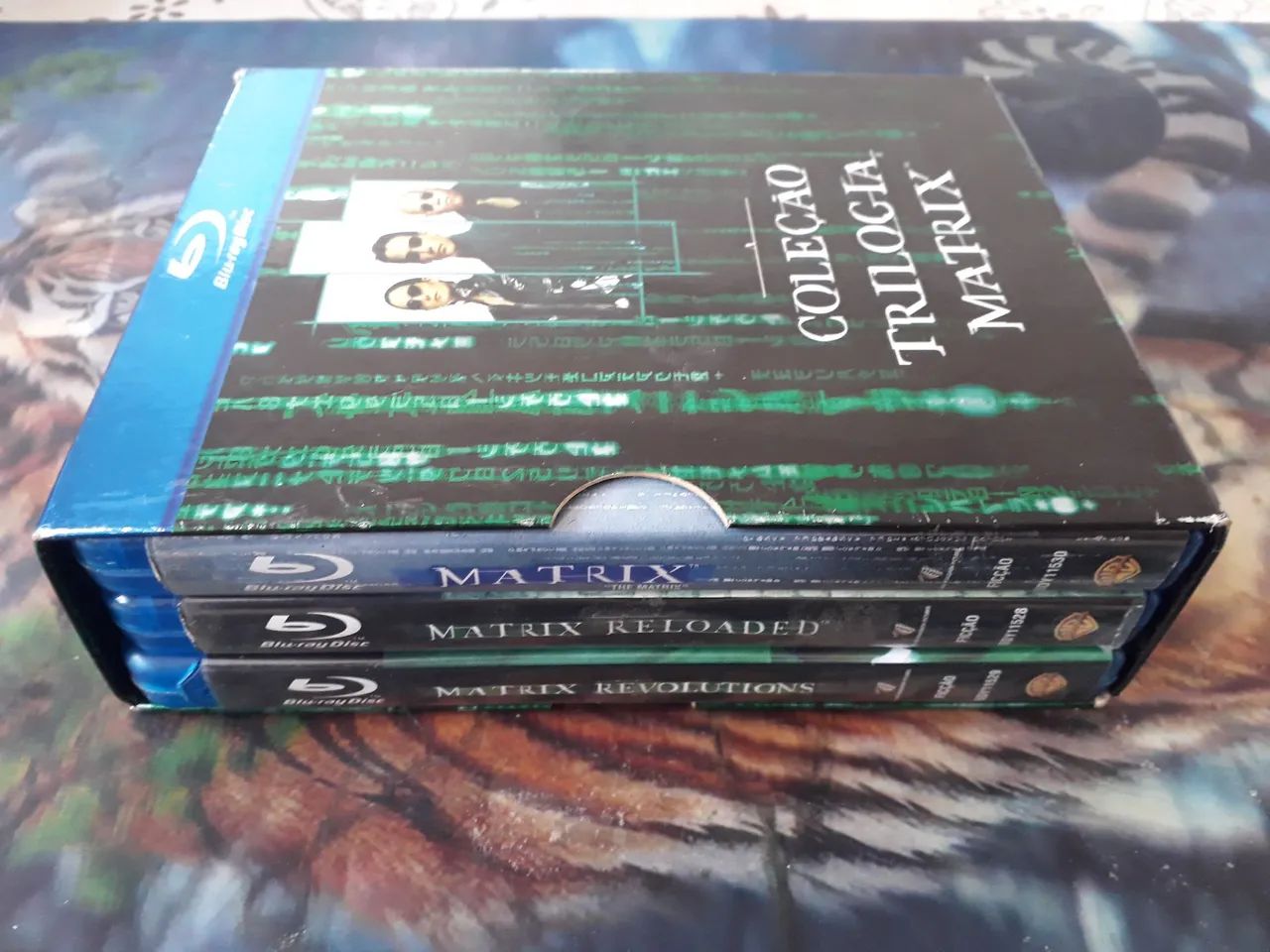  Trilogia Matrix em formato Blu-ray Disc. - Foto 4