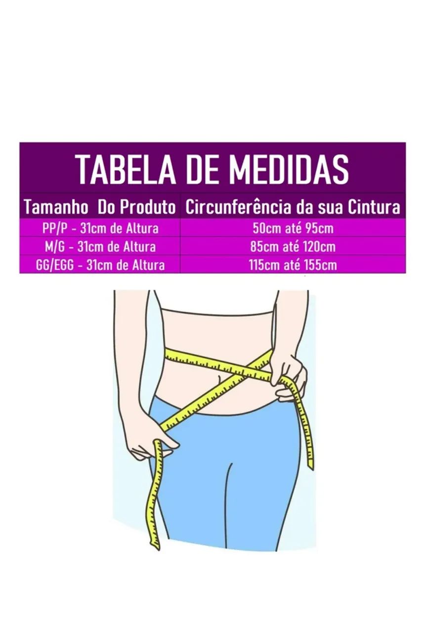 Faixa abdominal de compressão Biorela - Foto 4