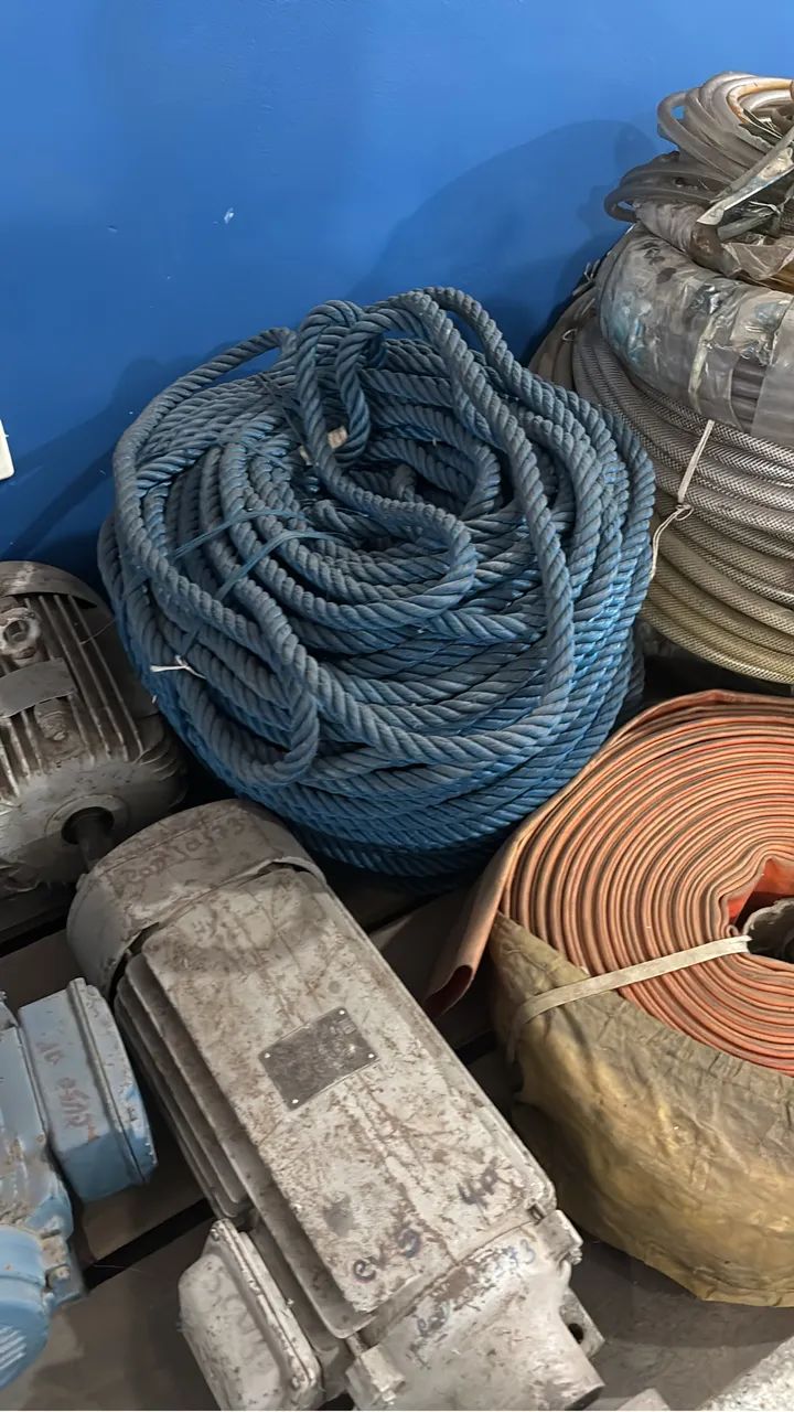 Rolo corda polietileno azul 3/4 com 220 mts