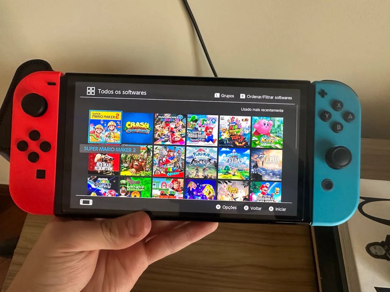 Nintendo Switch Oled Desbloqueado (completo) - Foto 2