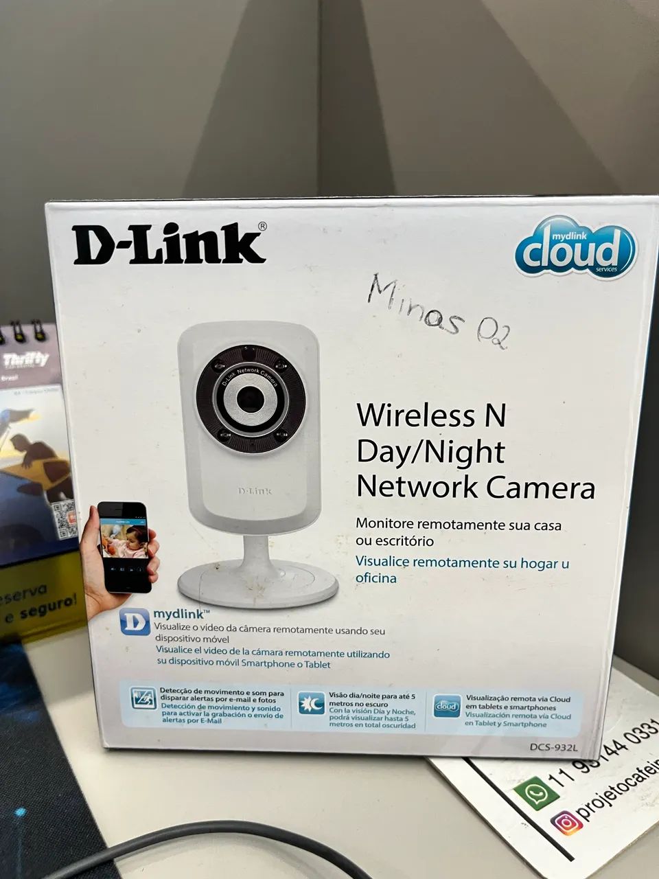 Câmera interna Wi-Fi