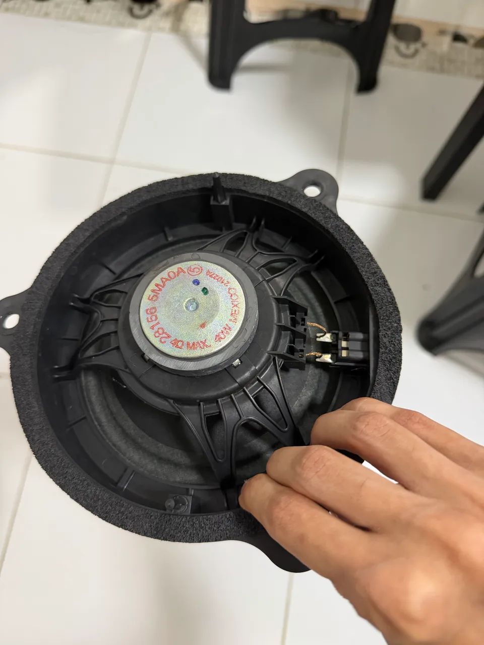 Kit 4 Alto-falantes Originais Nissan Versa Advance 2021 - Estado