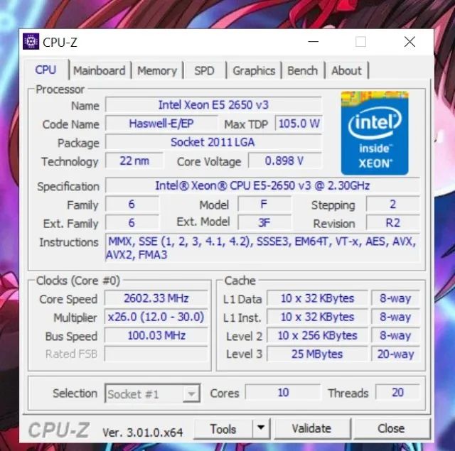 Processador Xeon E5 2650 V3 - Foto 2