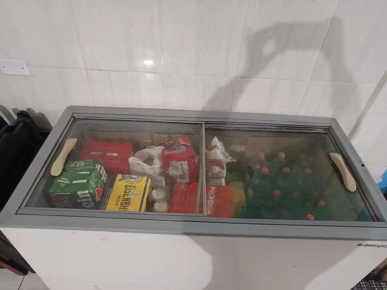 Freezer tampa de vidro - Foto 2