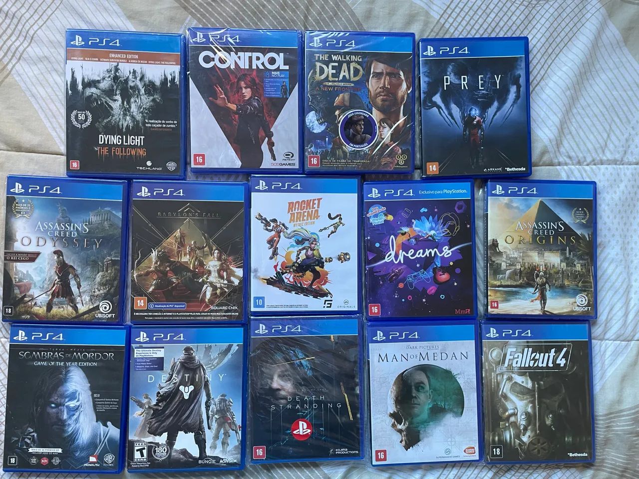Vários jogos - PS4