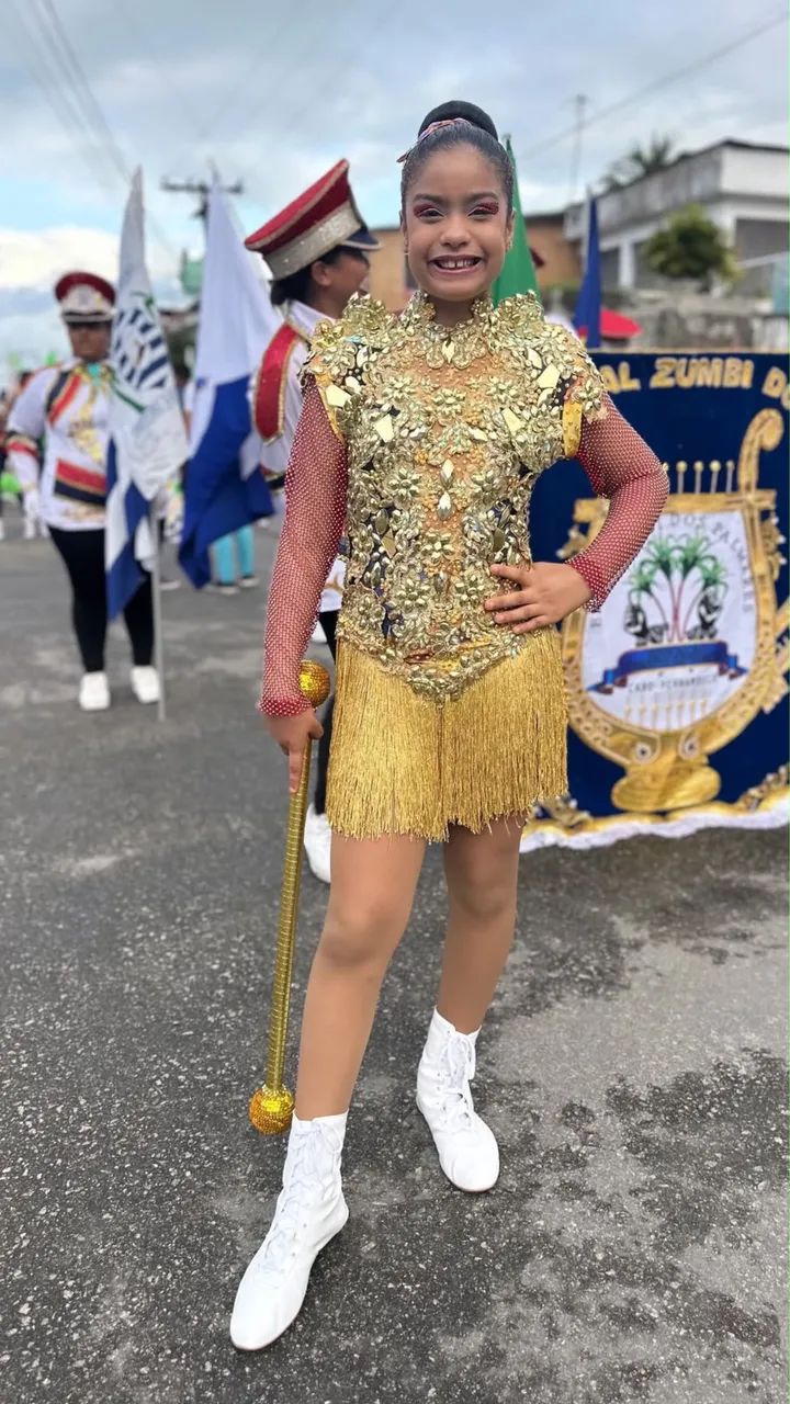 Roupa de Baliza de Banda Marcial 