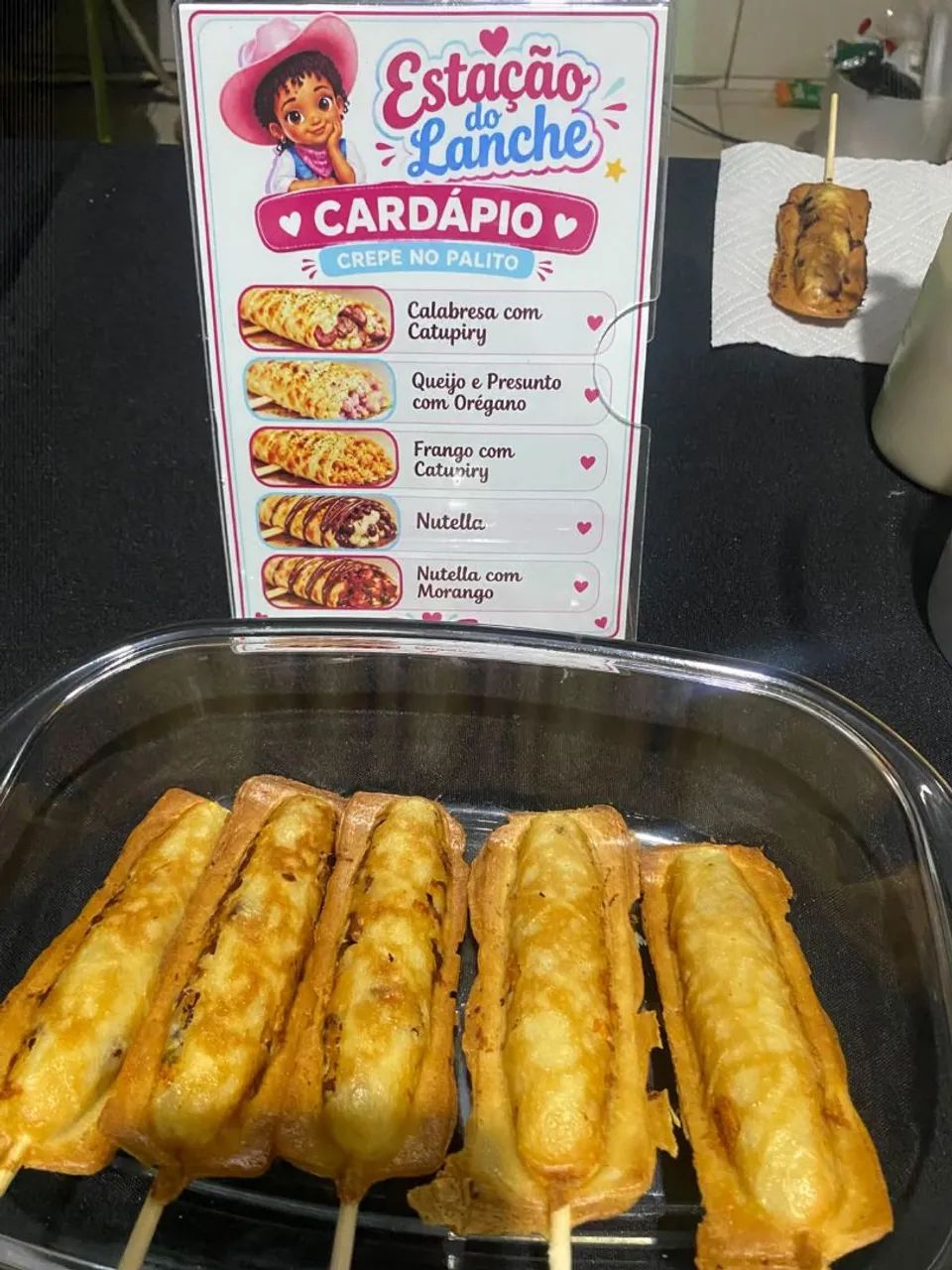 Crepe e Batata 