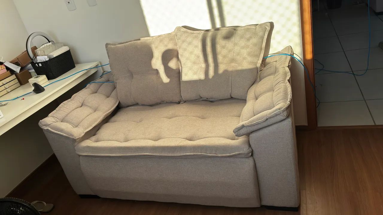 Sofá 2 lugares NOVO - Foto 3