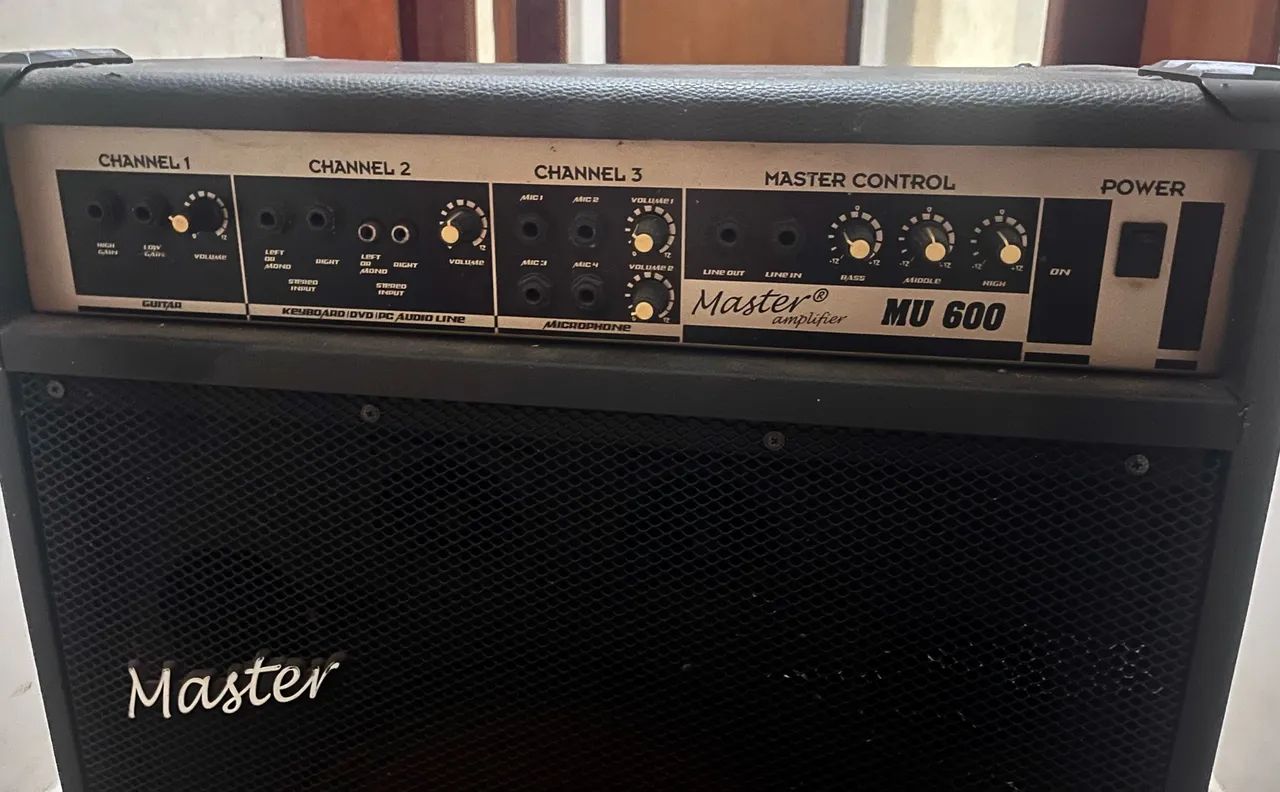 Caixa de Som Amplificada Master MU 600 - Foto 3