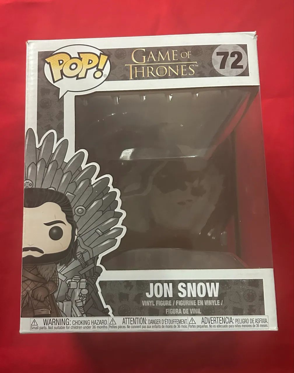 Funko Pop Jon Snow Game of Thrones Iron Throne 72 - Foto 3