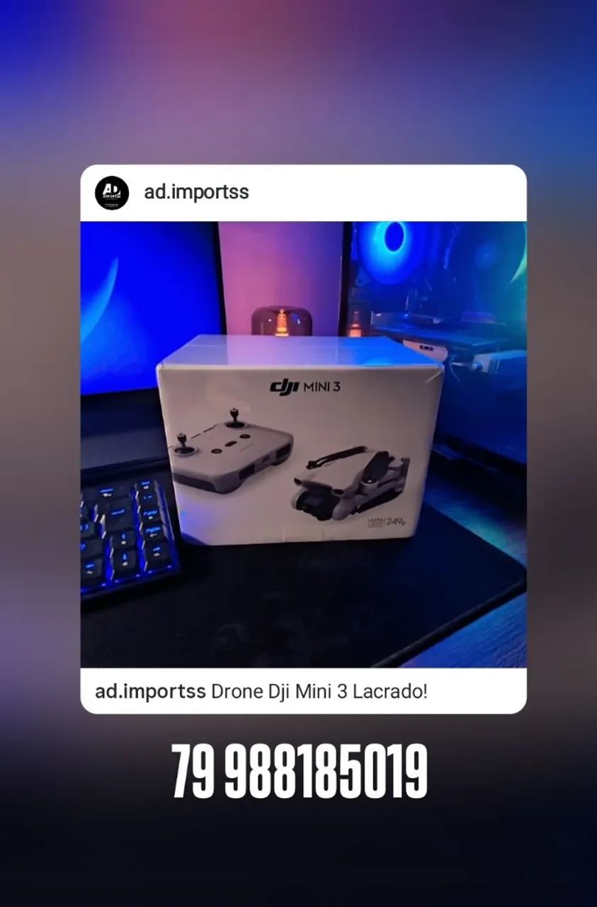 Dji Mini 3 - Novo Lacrado!