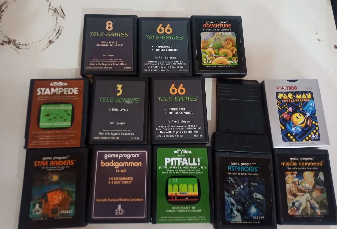Atari 2600 PAC man Edition com jogo - Foto 5