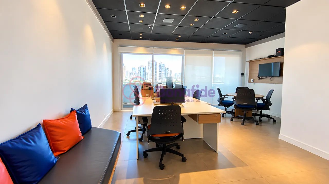 Sala comercial MOBILIADA para LOCAÇÃO, localizada no EDIFÍCIO MONDIAL, na cidade de JUNDIA - Foto 4