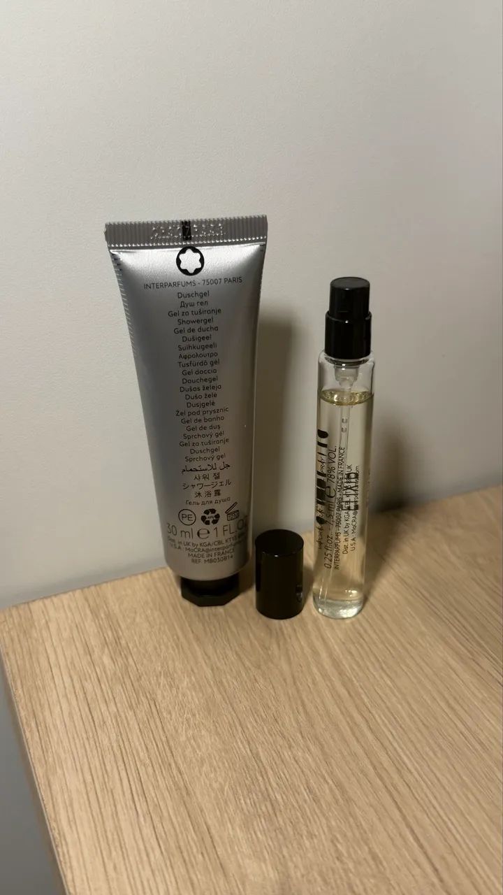 Kit de miniaturas legend elixir Montblanc eau de parfum - Foto 2