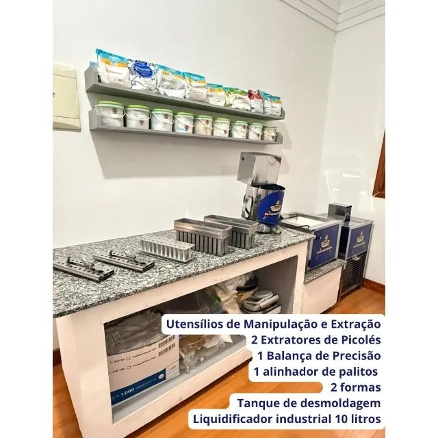 Fábrica de Picolés Completa - Pronta para Produção - Foto 5