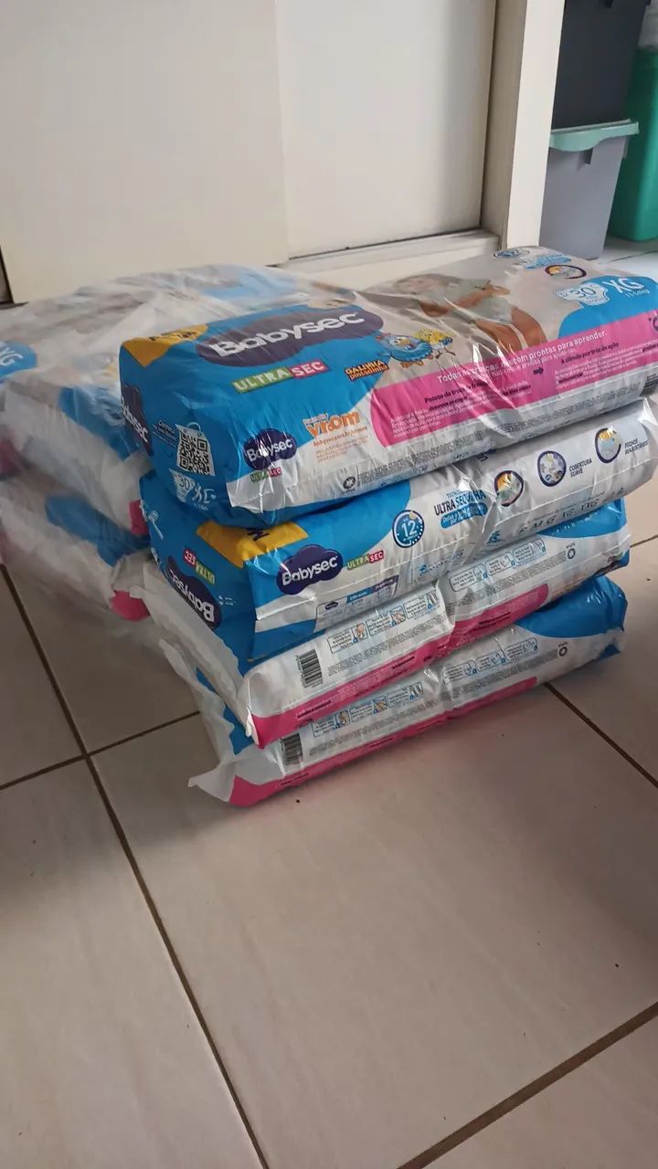 Fraudas Babysec tamanho XG - Foto 3