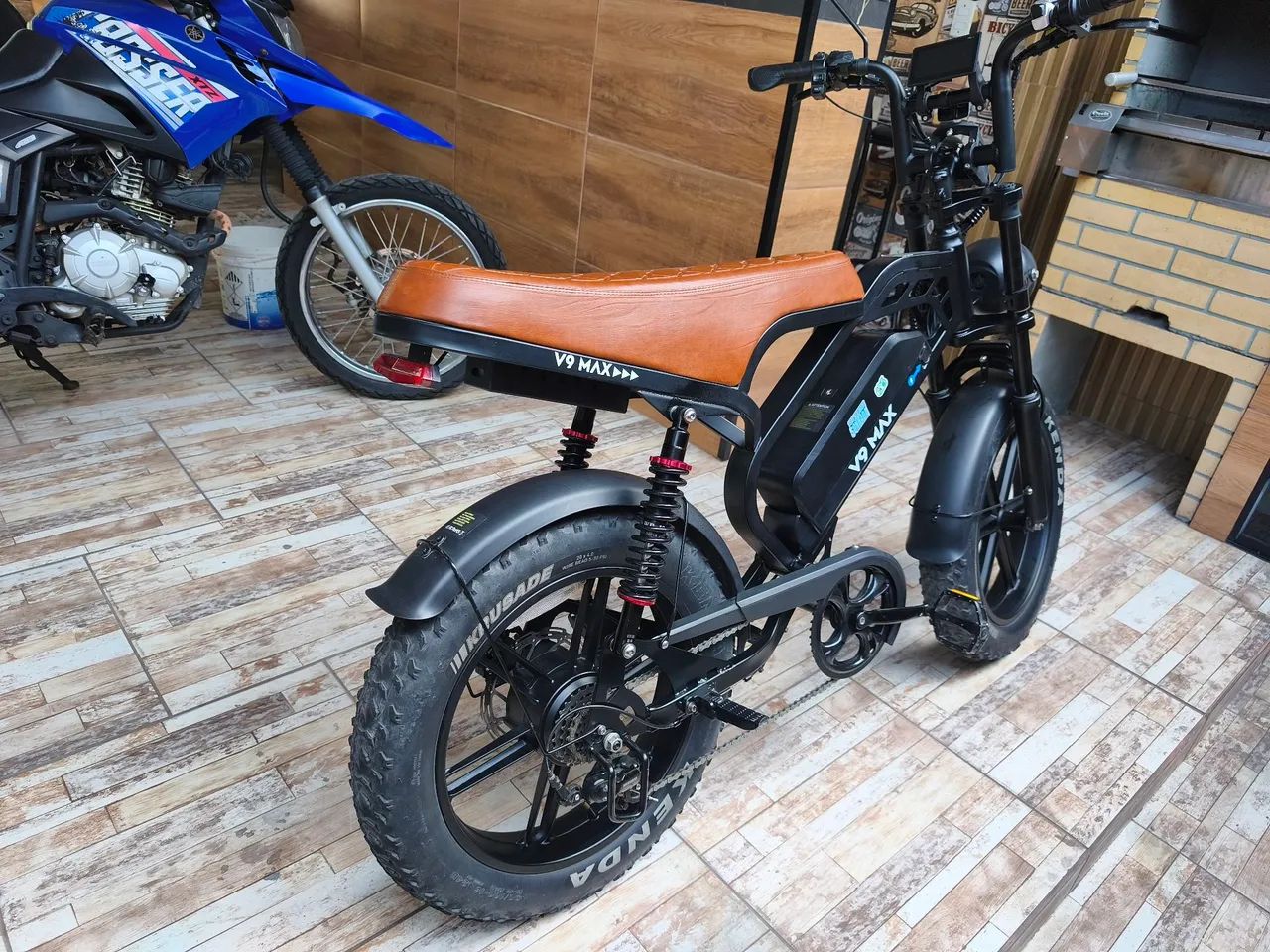 Bicicleta elétrica x9 pro Max